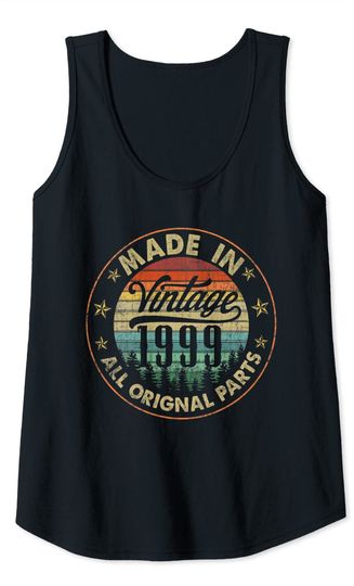 21 Years Old Made In 1999 Tank Top
