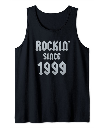 21 Year Old Classic Rock 1999 21st Birthday Tank Top