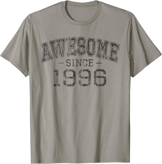 Awesome since 1996 Vintage Style Born in 1996 Birthday T Shirt
