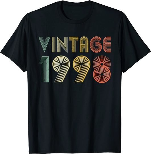 Vintage 1998 Shirt 23rd Birthday Men Women T Shirt