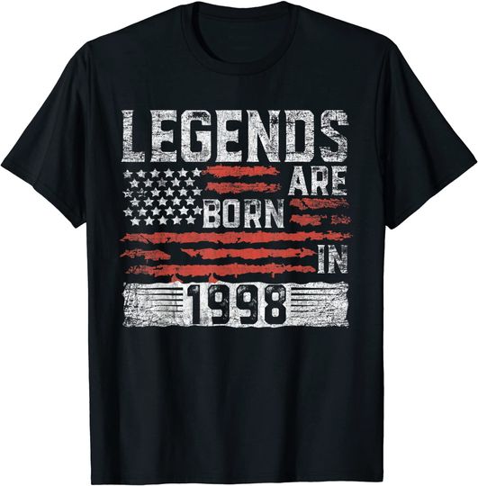 Legends Born In 1998 23rd Birthday T Shirt