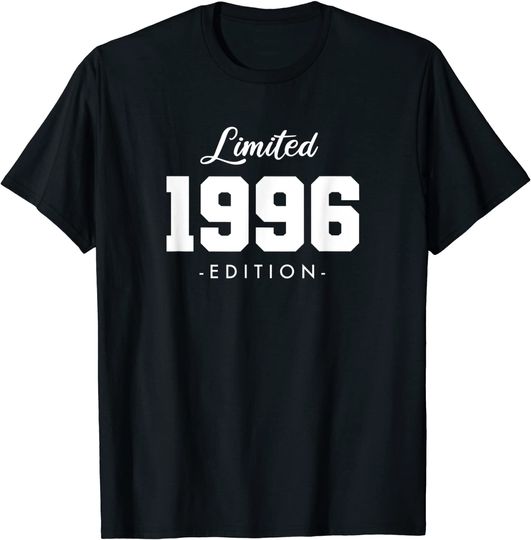 25 Year Old 1996 Limited Edition 25th Birthday T Shirt