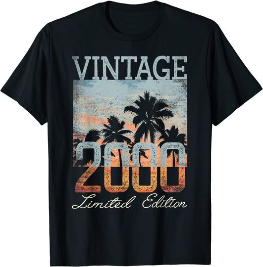 Vintage 2000 Limited Edition 21st Birthday 21 Year Old T Shirt