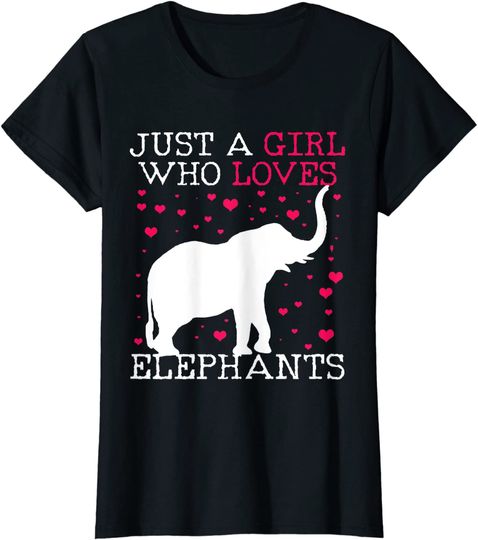 Elephants Elephant Just A Girl Who Loves Hoodie