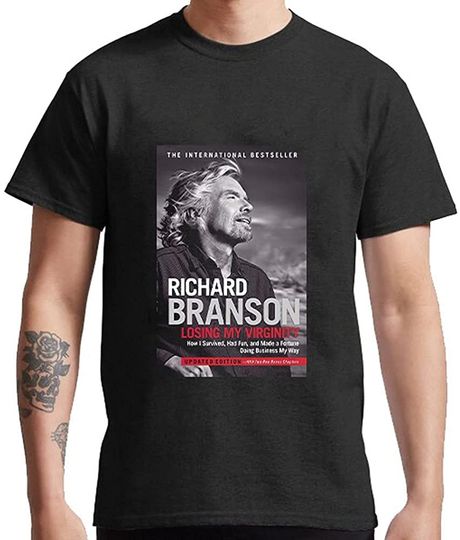 Richard Branson T shirt Losing My Virginity