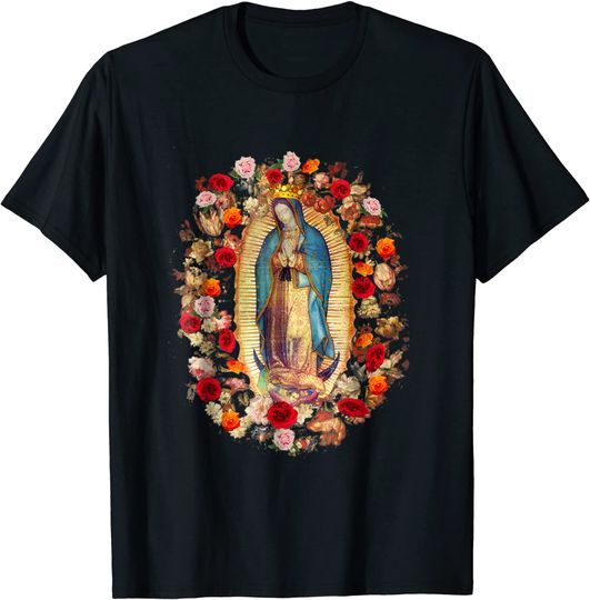 Our Lady of Guadalupe Virgin Mary Catholic T Shirt