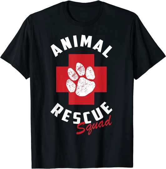Cool Animal Rescue Squad ,Veterinary Team Lover Gift T-Shirt