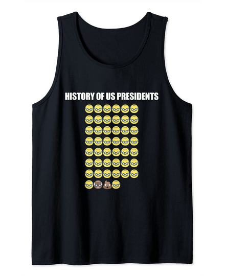 History of US Presidents Tank Top