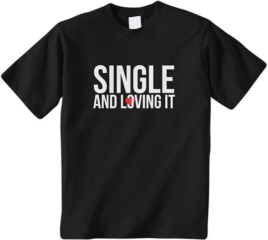 Big Boys' Single and Loving It Youth T-Shirt
