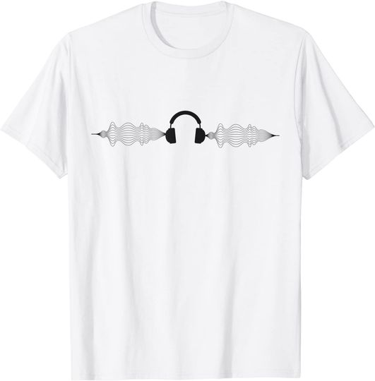 Audio Engineer Headphone For Audiophile And Music Fans Or Dj T-Shirt