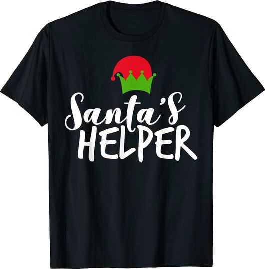 Santa's Helper Family Group Christmas Costume T-Shirt