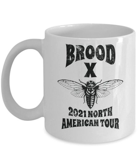 Cicada Mug Brood x 2021 North American Tour