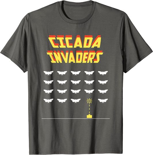 Men's T Shirt Cicada Invaders 2021