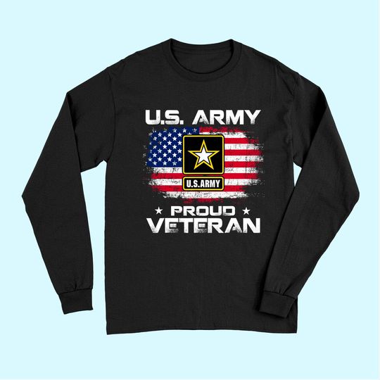 U.S Army Proud Veteran Day Long Sleeves
