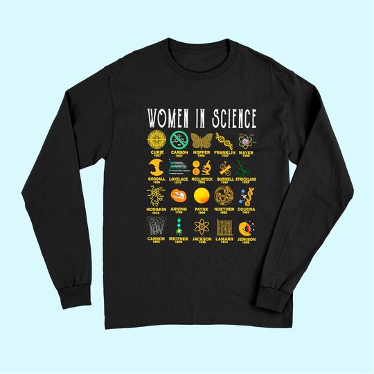 Women In Science Long Sleeves