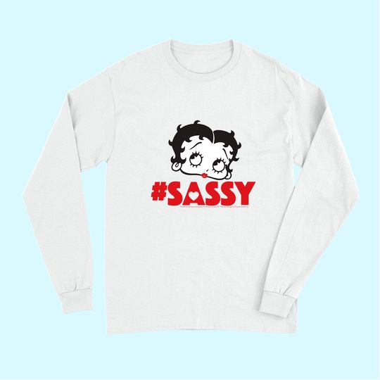 Betty Boop #SASSY Long Sleeves