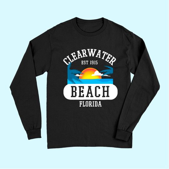 Clearwater Beach Florida Beach Long Sleeves