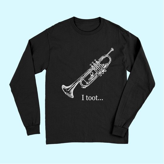 Trumpet Toot Musical Instrument Long Sleeves