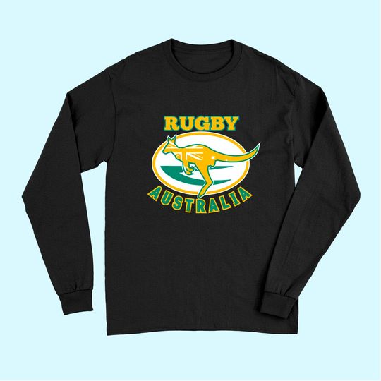 Australia Rugby, Wallabies Rugby Jersey, Australian Flag Long Sleeves