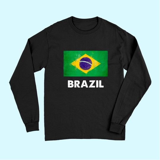 Brazil Flag Long Sleeves