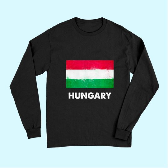 Hungary Flag Long Sleeves