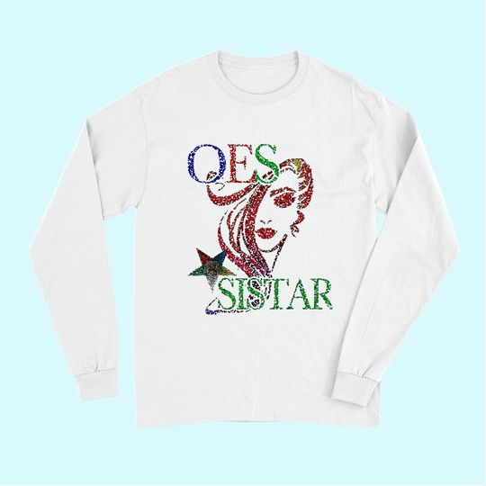 Order Of The Eastern Star OES Sistar Ritual Ring Masonic Long Sleeves