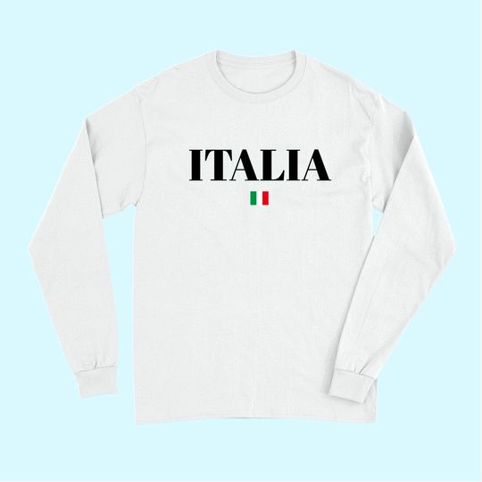 ITALIA Flag Long Sleeves