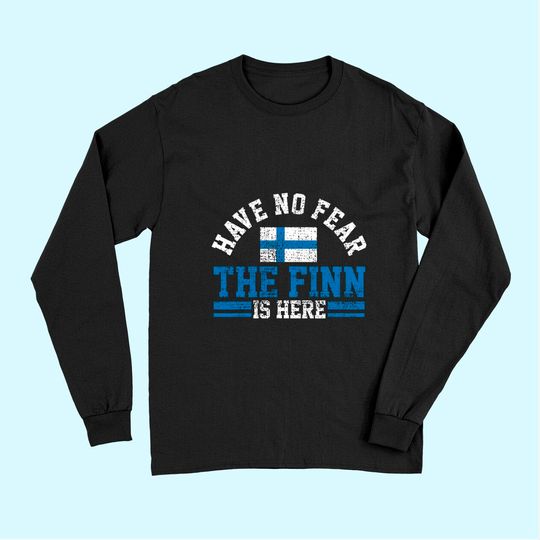 Finland Flag Have Tee Finnish Vintage Long Sleeves