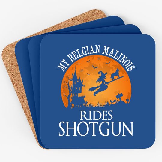 Belgian Malinois Rides Shotgun Dog Lover Coaster