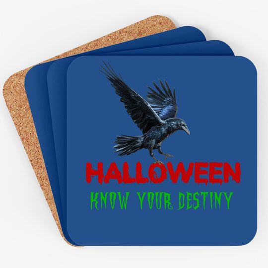 Halloween Know Your Destiny Classic Coaster