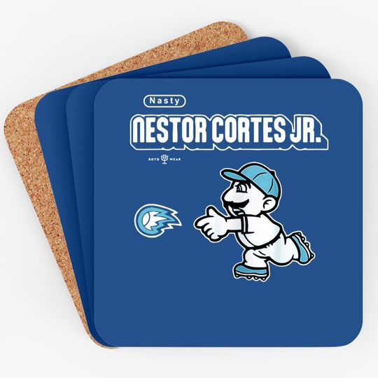 Nestor Cortes Jr Cartoon Coaster