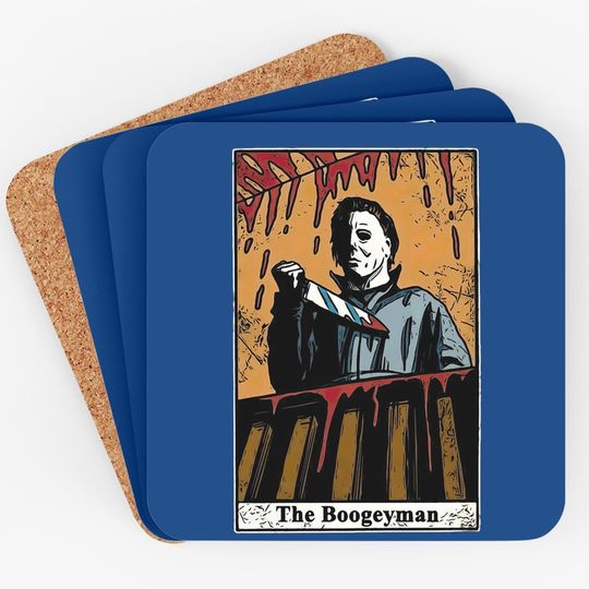 Halloween Michael Myers Theboogeyman Tarot Card Carpenter Horror Coaster