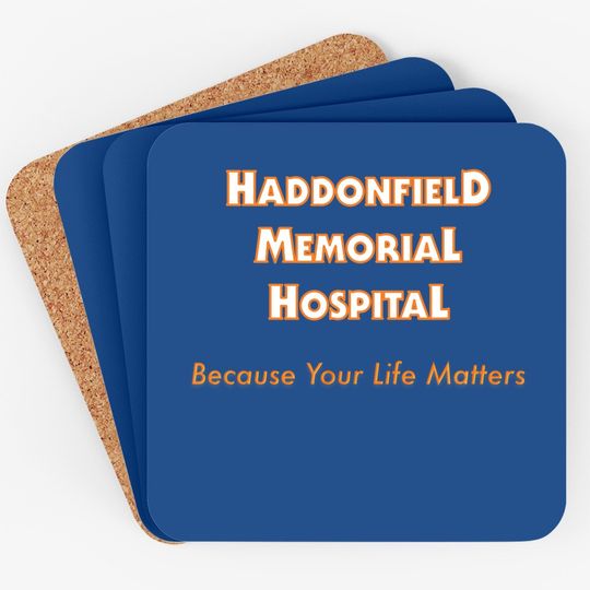 Haddonfield Memorial Hospital Halloween Inspired Coaster