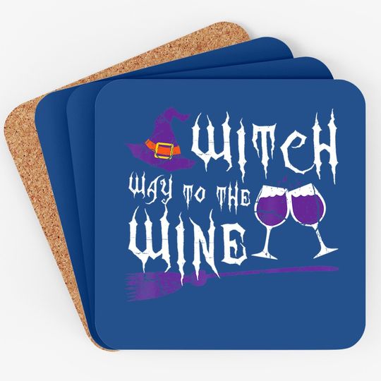 Witch Way To The Wine Coaster