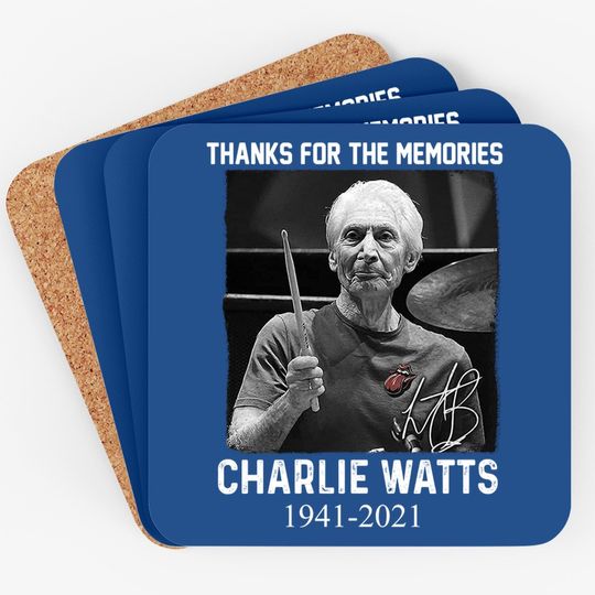 Charlie Watts Coaster