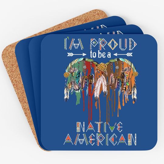 I'm Proud To Be A Native American Classic Coaster