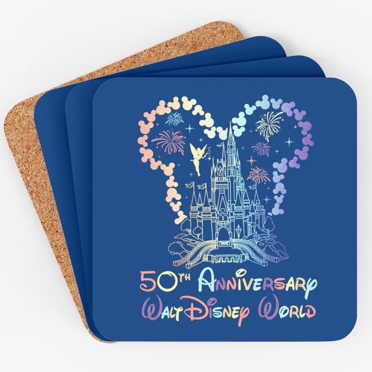 50th Anniversary Walt Disney World Coaster