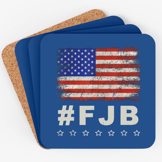 Fjb Pro America Us Distressed Flag F Joe Fjb Coaster