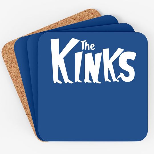 The Kinks Band Coaster