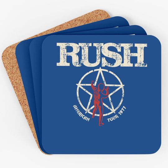 Rush  american Tour 1977 Coaster
