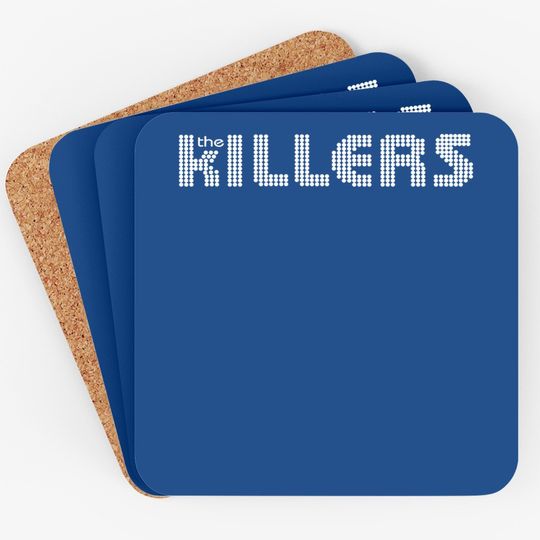 The Killers Band  Black  coaster