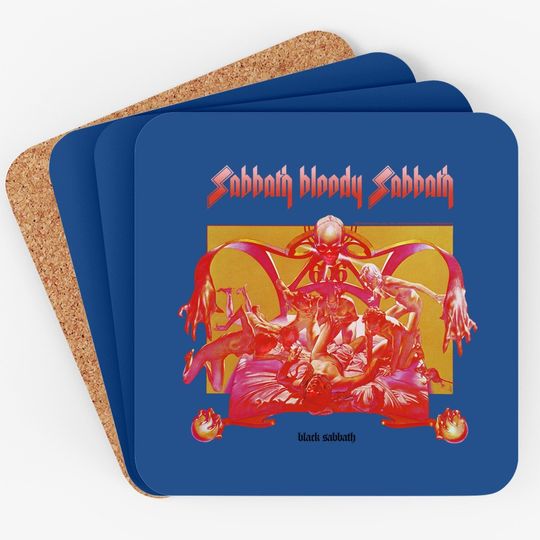 Black Sabbath  Sabbath Bloody Sabbath Bright Coaster
