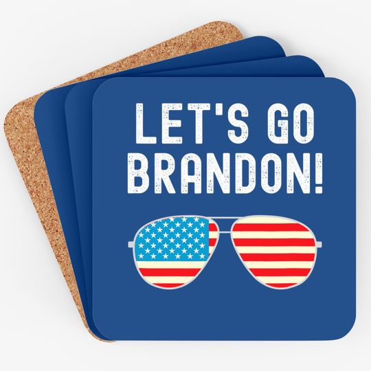Let's Go Brandon Coaster