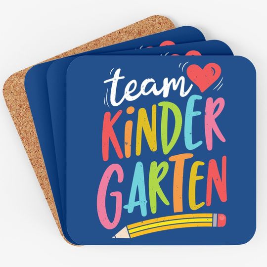 Team Kindergarten Teacher  coaster