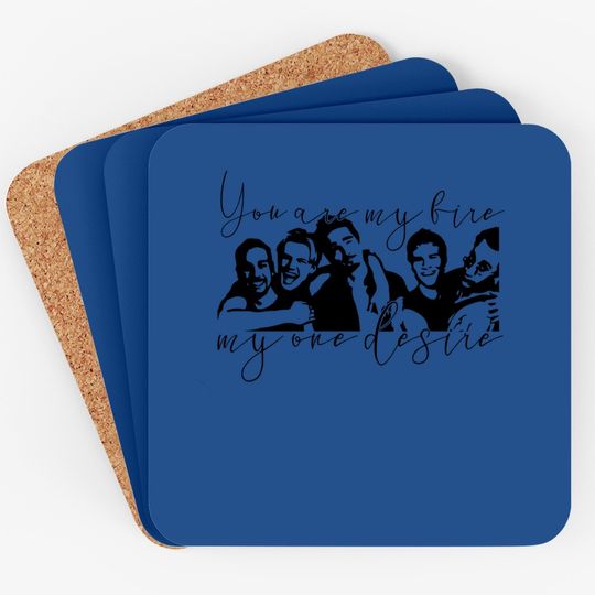 Backstreet Boys You Are My Fire Valentines Coaster