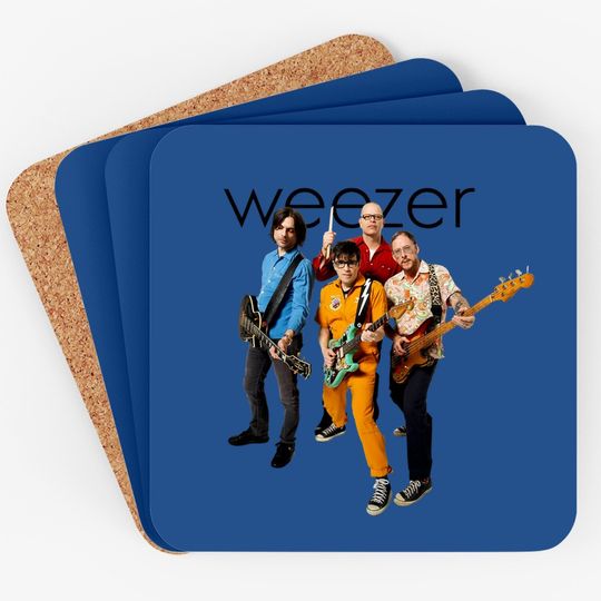 Weezer The Band Coaster