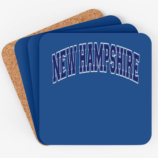 New Hampshire Varsity Style Coaster