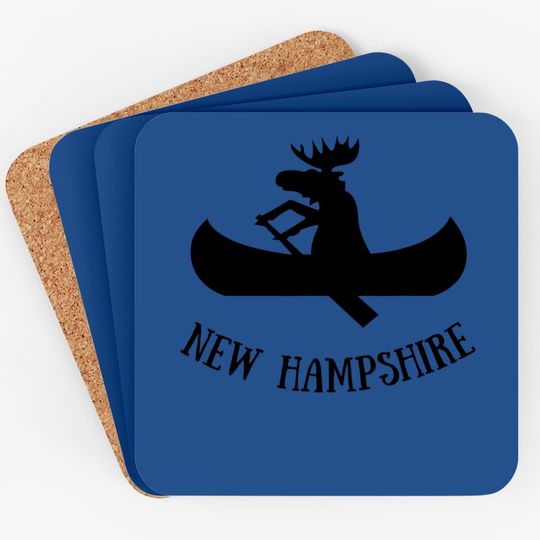 New Hampshire Moose Canoe Vacation Coaster