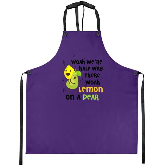 Lemon On A Pear | Funny Foodie Apron
