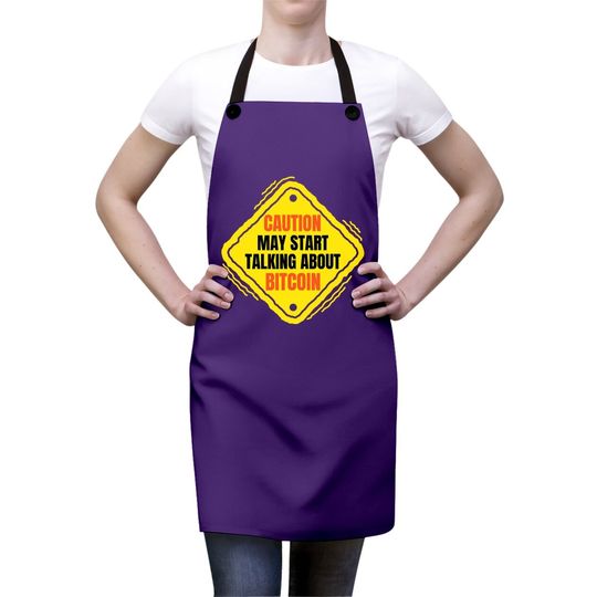 Cryptocurrency Humor Gifts | Funny Meme Quote Crypto Bitcoin Apron